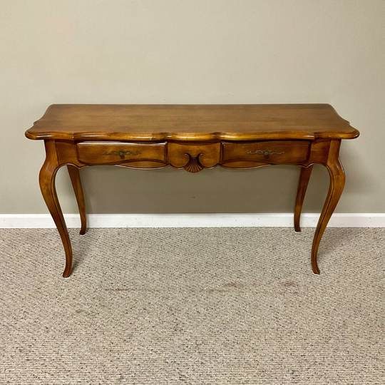 Ethan Allen French Country Sofa Hall Foyer Table Server Console