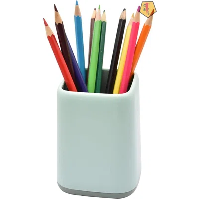 1 Pieces Desktop Creative Pencil Holder, Student Stationery Barrel,Office Stationery Organizing Box, Pen Holder