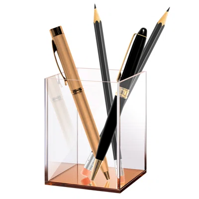 Kiaghn Acrylic Pen Holder & Makeup Brush Organizer Holder