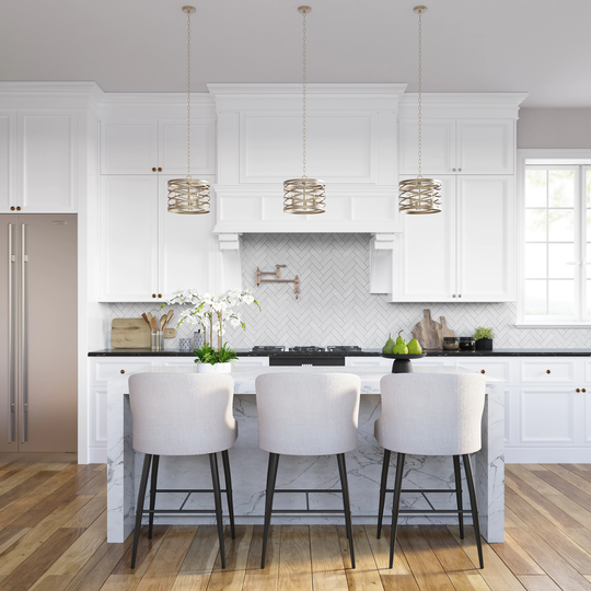 2 Light Pendant Fixture in Multiple Finishes