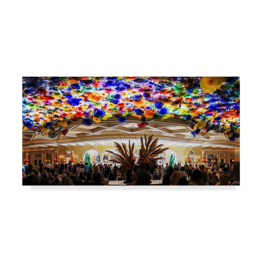 Giuseppe Torre 'Colors Glass' Canvas Art - Multi-color