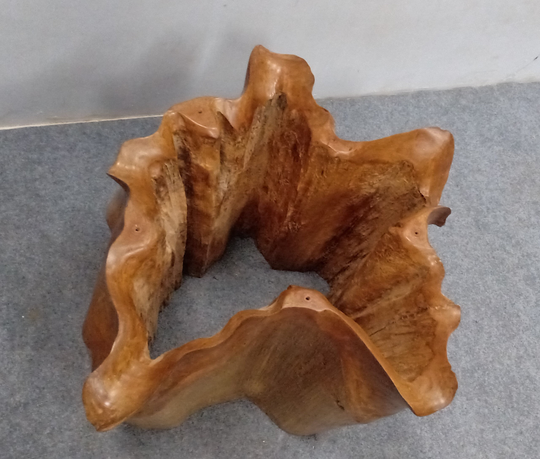 Flower Shape - Teak Root Coffee Table Wood Live Edge Home Living Furniture