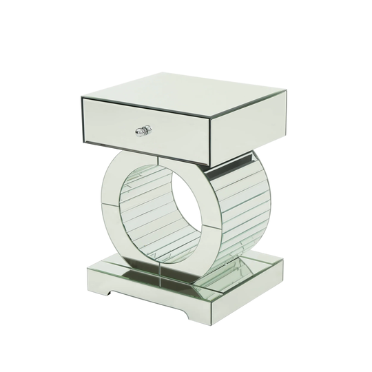 Addison Mirrored Accent Table by Christopher Knight Home