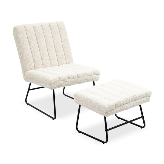 Lazy Lounge Chair Single Leisure Upholstered Sofa Chair Set