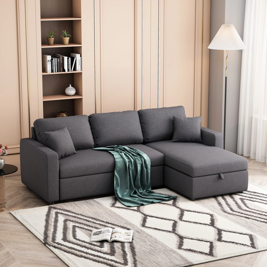 Upholstery Sleeper Sectional Sofa
