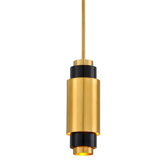 Sidcup by Martyn Lawrence Bullard 1-Light Vintage Brass Bronze Accents Pendant
