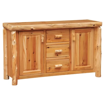 Hildebrandt 60" Wide 3 Drawer Sideboard