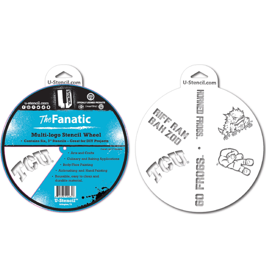 Texas Christian University Stencil Wheel - The Fanatic