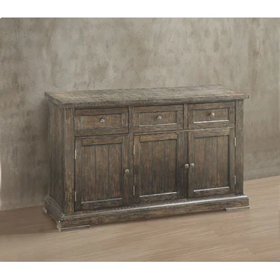 Bernon 63" Wide 3 Drawer Sideboard