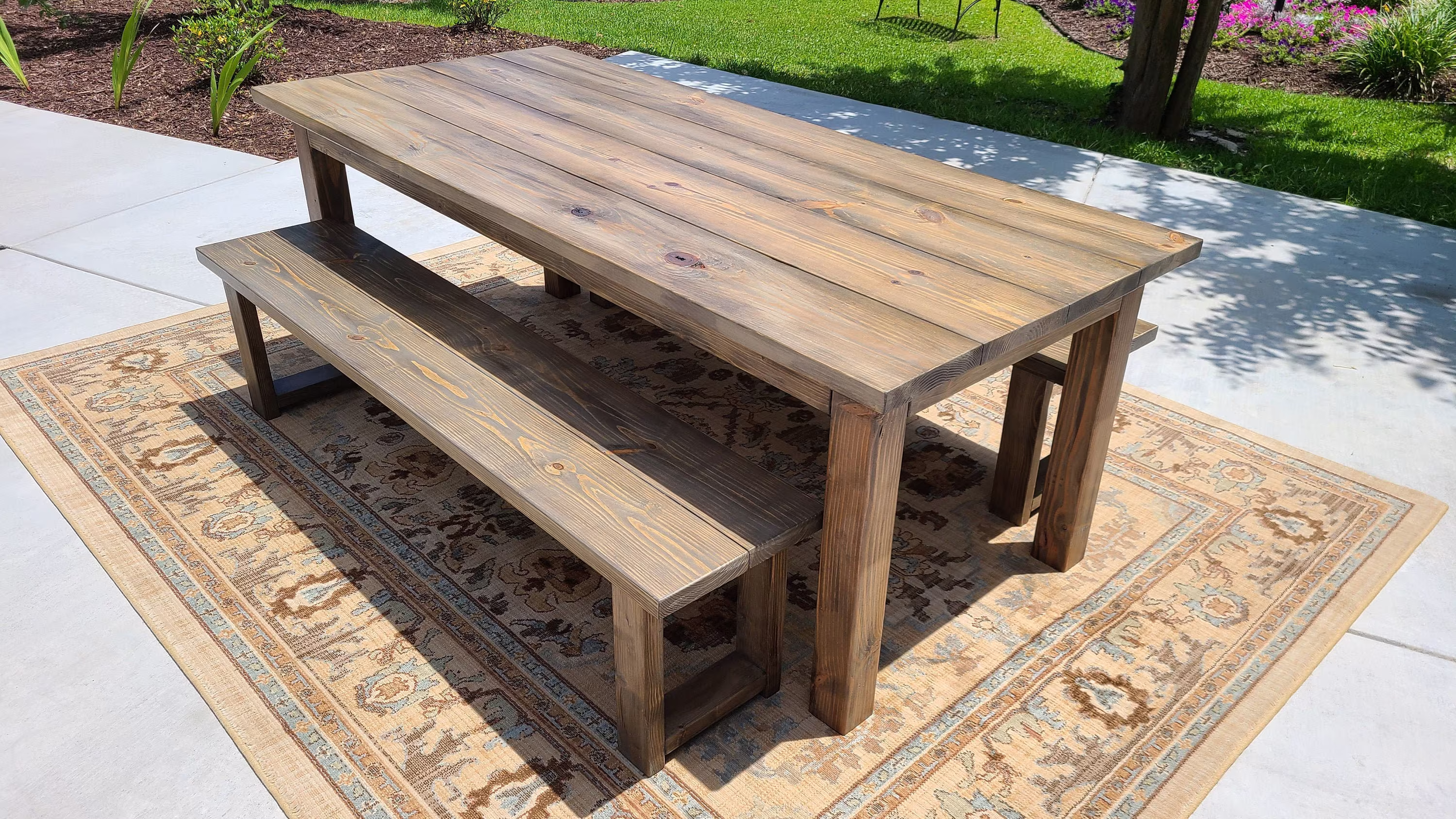 4-Leg Reclaim Farmhouse Table