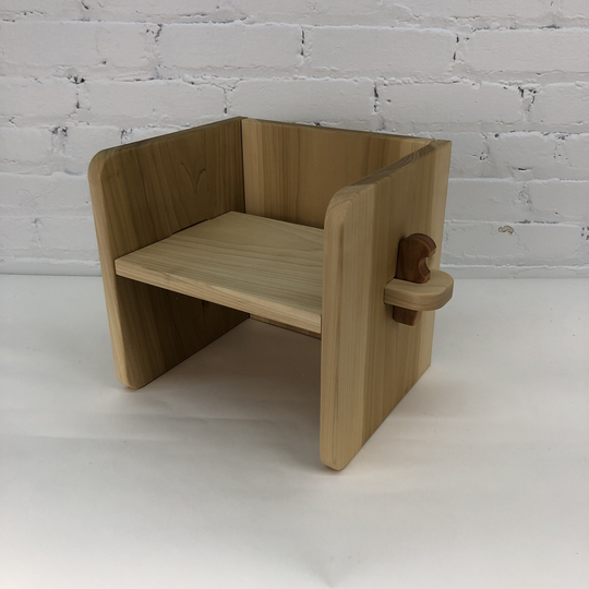 Child's Chair-Small, Cube Chair, Montessori Weaning Chair