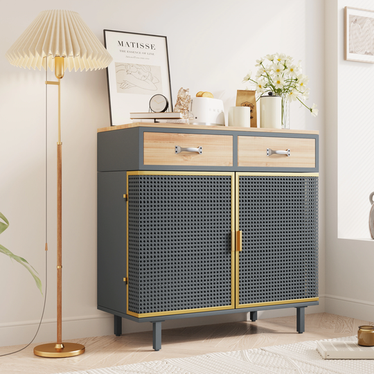 Modern Furniture 2 Drawer Sideboard