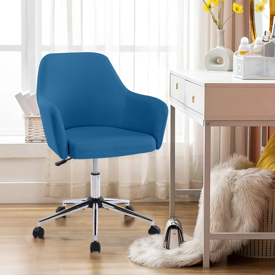 Home Office Chair Swivel Adjustable Task Chair Accent Chair with Soft Seat - 24.41* 25.2 *33.26