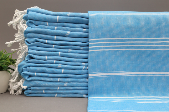 Blue Bed Throws-Turkish Blanket-Sofa Cover Blanket-''63x83''-Throw Blankets-Home Decor Blue-Blue Throw-Boho Blanket-(Dbll, Sltn, Pk