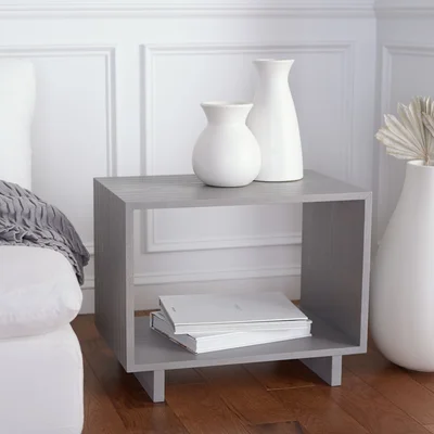 Mitch Sled End Table with Storage