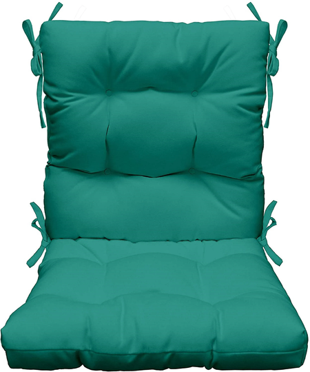 Rsh Décor Indoor Outdoor Tufted High Back Chair Cushion