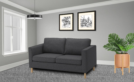 Parup 2 Seat Sofa Cover, Ikea Parup, Parup Cover, Parup Seater Sofa Replacement Slipcover Custom Made Cover