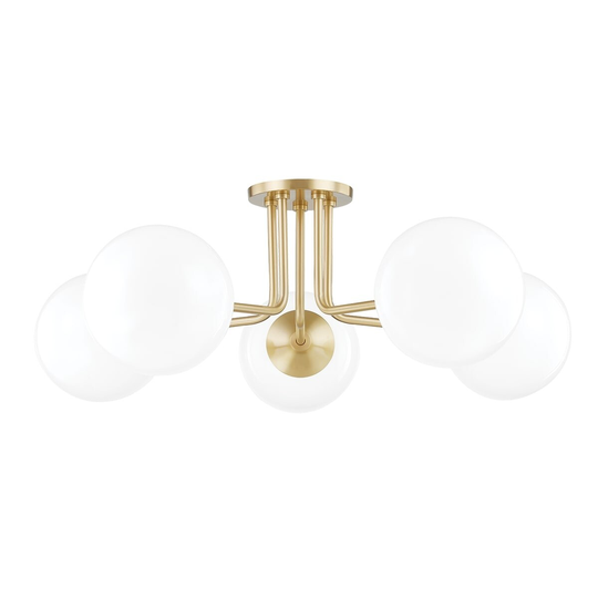 Stella 5 Light Semi Flush