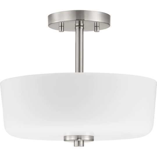 Tobin Collection Two-Light Semi-Flush Convertible - N/A