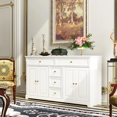 Jermayne 59.1" Wide 5 Drawer Sideboard