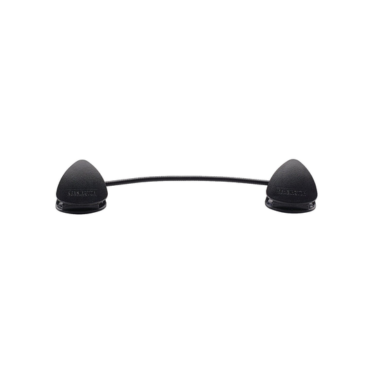 Kensington FlexClip Black Plastic Copy Holder - 1.75" x 1.5" x 9.75"