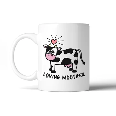 Helgeson Loving Moother Cow Coffee Mug