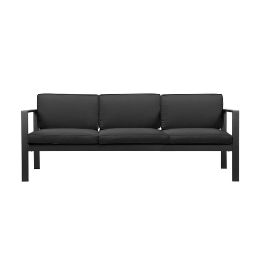 Karen 3 Seater Sofa, Black
