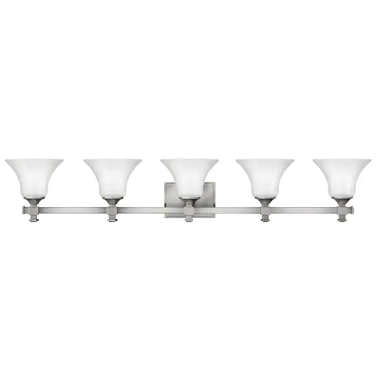 Hinkley Lighting 5 Light 43.75" Width Bathroom Vanity Light from the