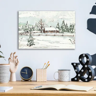 WInter Wonderland X by Anne Tavoletti - Unframed Painting