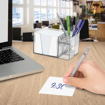 Desktop Organizer Pencil Paper Clip Caddy Holder