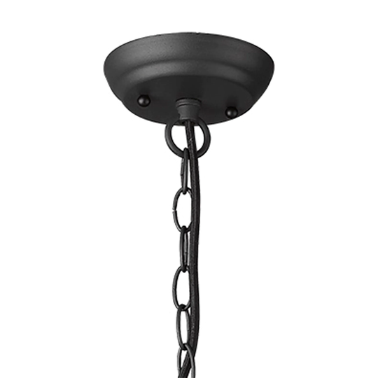 Crew 1-light Black Pendant
