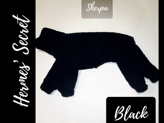 Hermes' Secret Black Sherpa Jammies