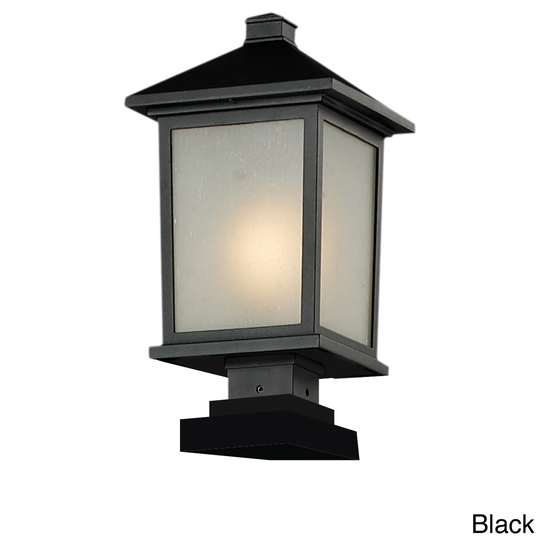 Avery Home Lighting Seedy Glass Outdoor Post Light