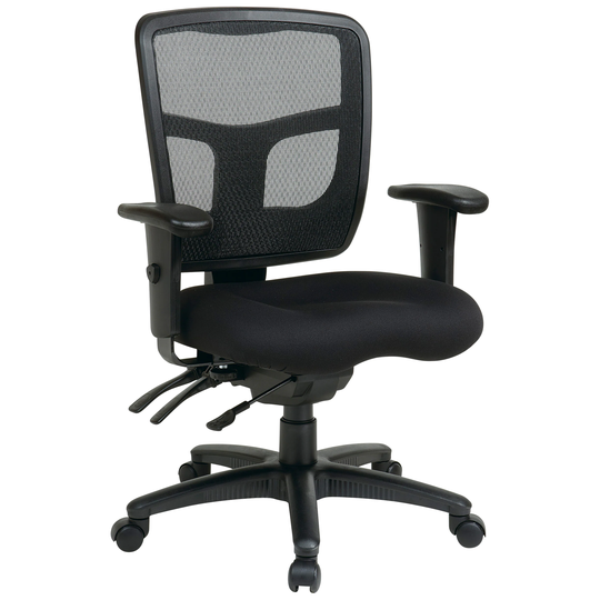 Office Star Pro-Line II Breathable ProGrid Ratchet Back Office Chair