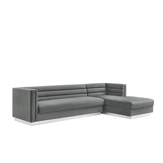 Jamarcus Upholstered Right Facing Chaise Sectional Sofa