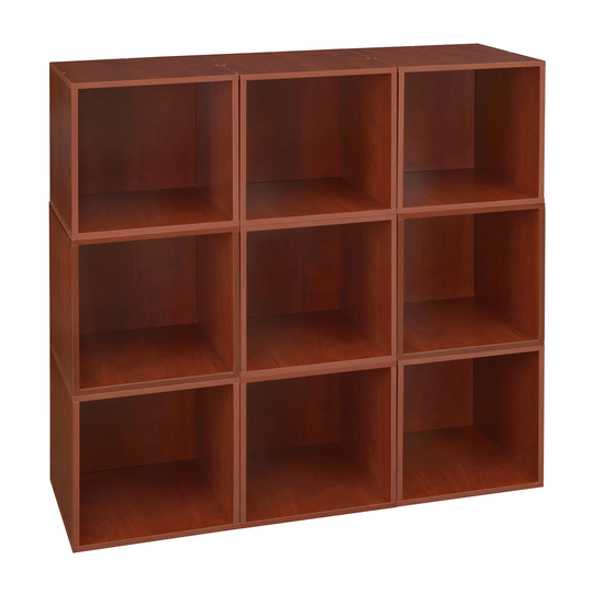 Noble Connect Storage Set - 9 Cubes- Warm Cherry