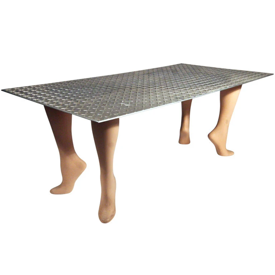 Playful Pop Art "Footsie" Coffee Table