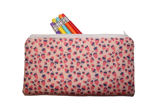 Emily Pencil Pouch Strawberry