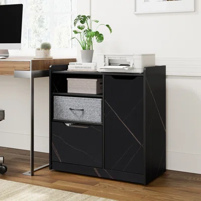 Karilee 2 - Drawer 3 - Shelf Filing Storage Cabinet