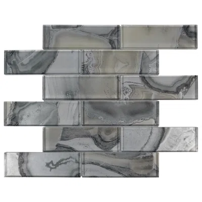 Bonneyside Glass Brick Joint Mosaic Wall Tile