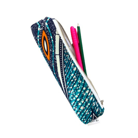 African Fabric Pencil Case, Bag, Pen Pouch, Cases, Bags, Back To School, School Supplies