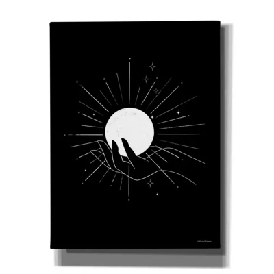 I've Got the Moon on My Hand by Rachel Nieman - Wrapped Canvas Graphic Art