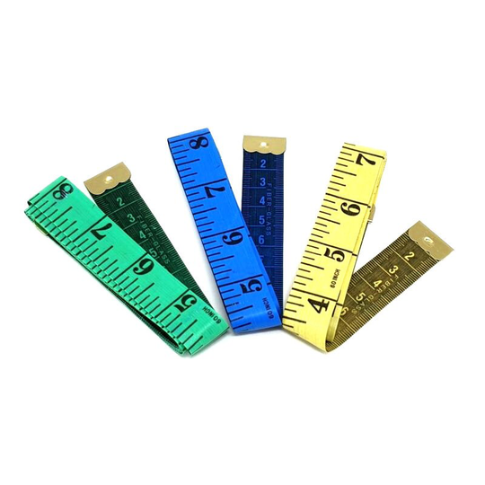 Sewing-Knitting Tape With A Length Of 1.5 Meters The Ability To Measure in Centimeters & Inches