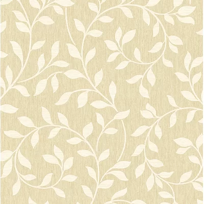 Teagan Leaf Trail 33' L x 20.5" W Wallpaper Roll