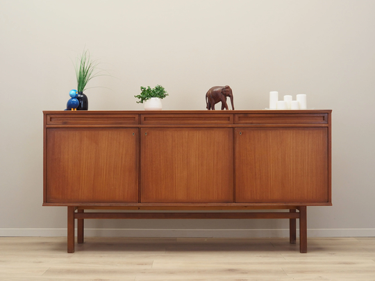 Teak Sideboard, Swedish Design, 1960S, Manufacture Ulferts
