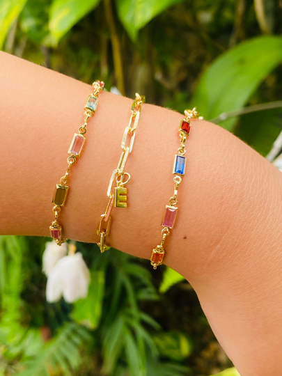 Baby Bracelet Girl, Gold Bracelet Girl, Toddler Girl Bracelet, Mommy Me Matching Bracelets, Boho Gift, Gemstone For
