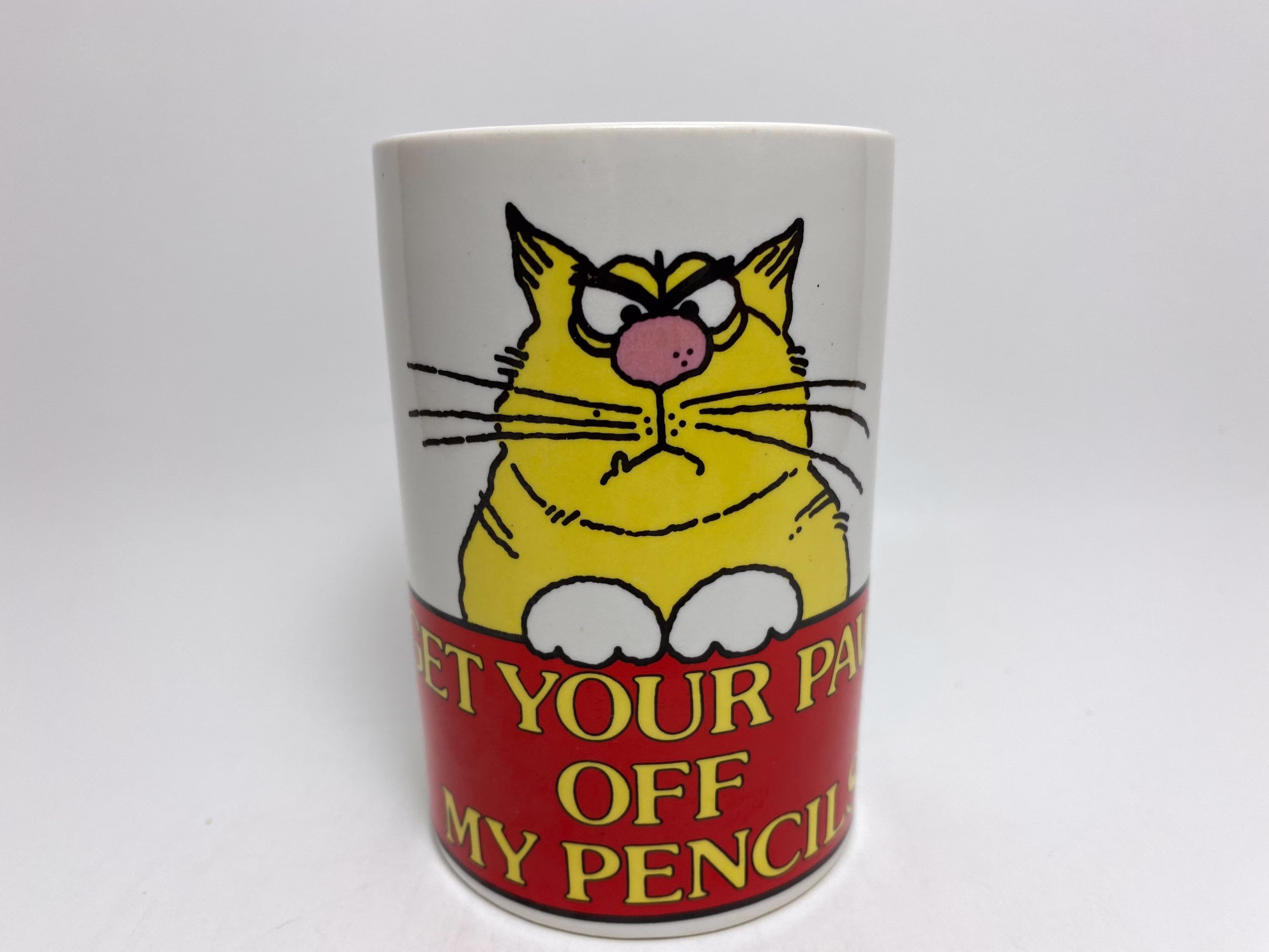 Get Your Paws Off My Pencils Jsny Taiwan Cup - Office Desk Storage Pencil Holder
