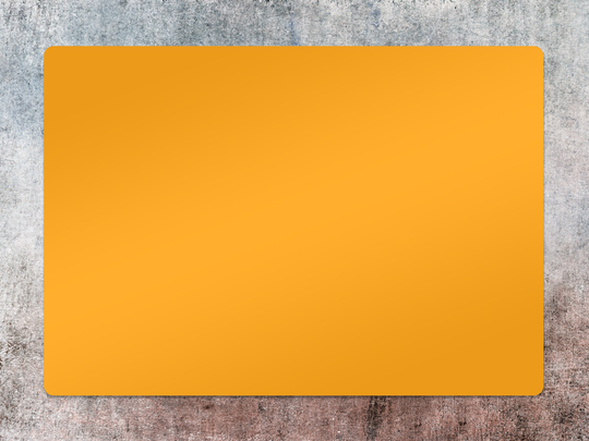 Medium Yellow Chair Mat, Splat Protective Vinyl Floor Pvc Office Room Rug