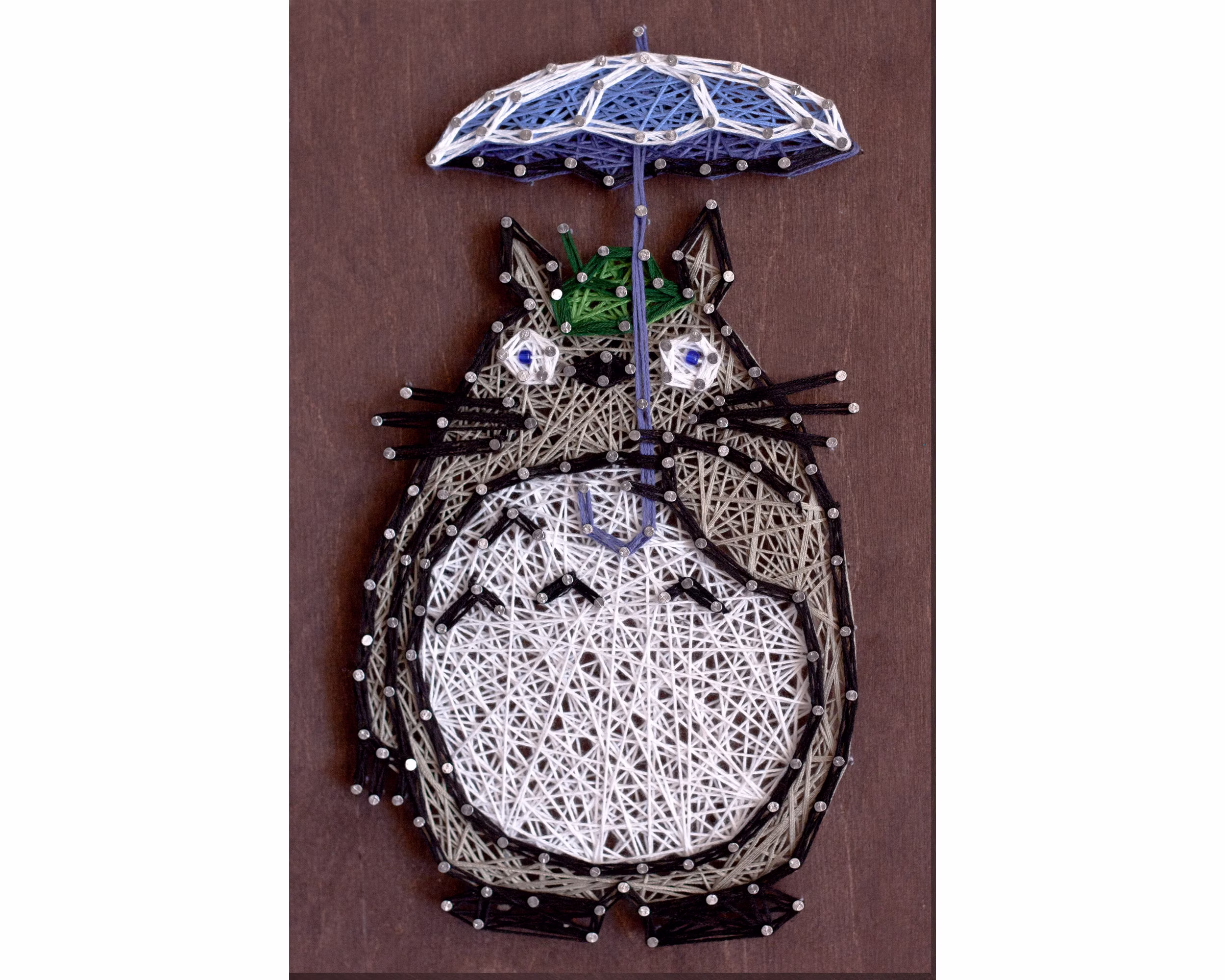 string Art Diy Kit "Totoro" Diy, Abris Art. Creative Kit