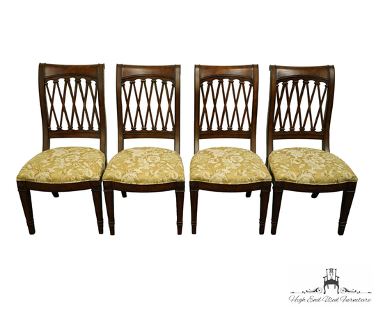 Set Of 4 Drexel Heritage European Retreats Dining Side Chairs 500-721